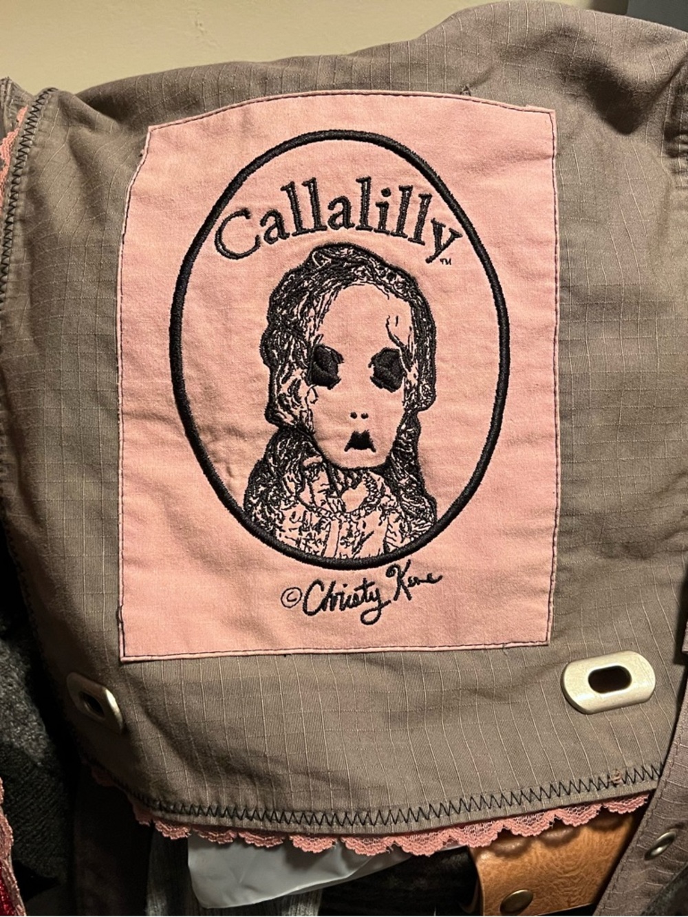 Christy Kane Callalilly crossbody bag